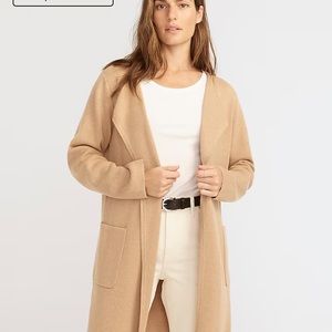 J.Crew Juliette collarless sweater blazer XS